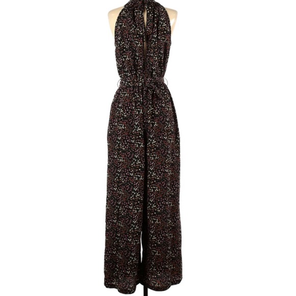 easel Pants & Jumpsuits Easel Floral Jumpsuit Flare Pants Poshmark